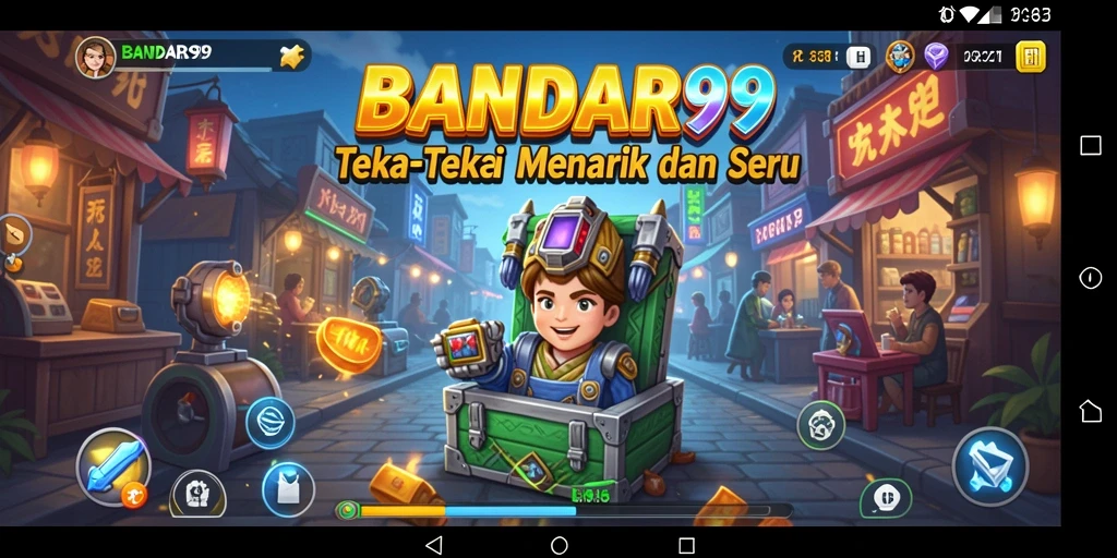 Tampilan gameplay permainan teka-teki yang menarik.