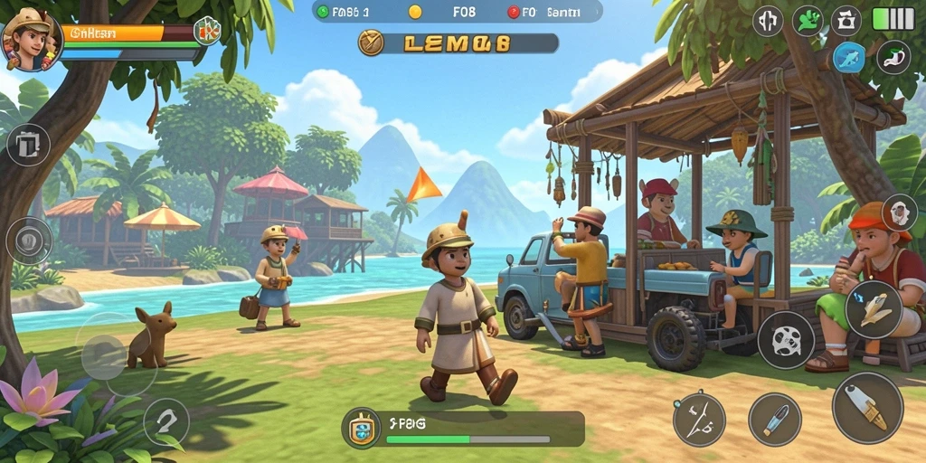 Gameplay F08 yang menarik dan penuh tantangan.
