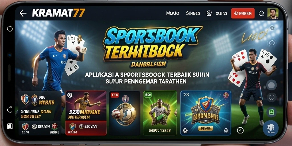 Tampilan gameplay KRAMAT77 saat bertaruh pada pertandingan olahraga.