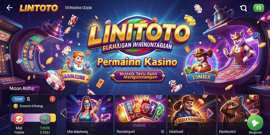 Tampilan gameplay LINITOTO yang seru dan menantang.