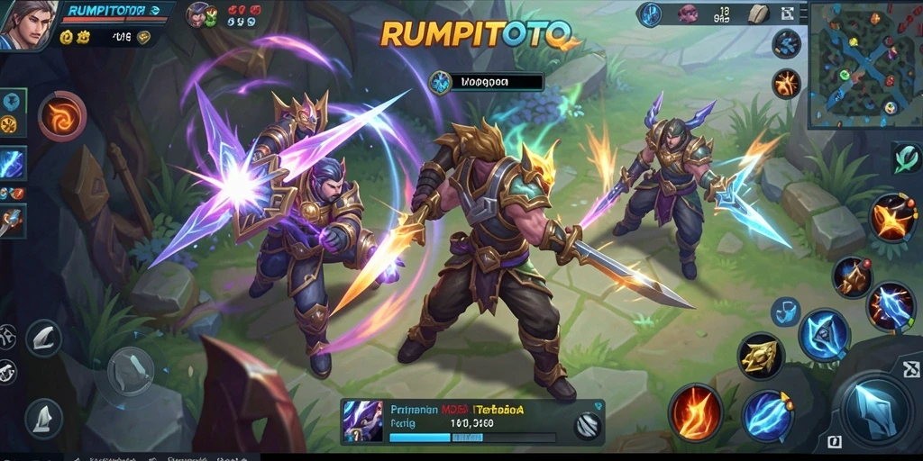 Tangkapan layar gameplay RUMPITOTO yang mendebarkan.