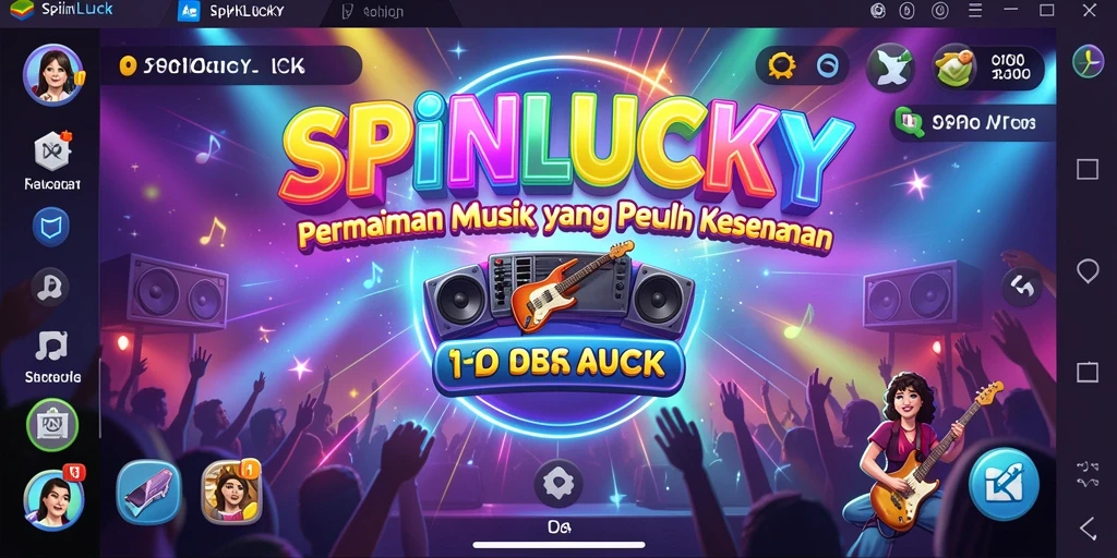 Tangkapan layar dari gameplay SPINLUCKY yang menarik dan interaktif.